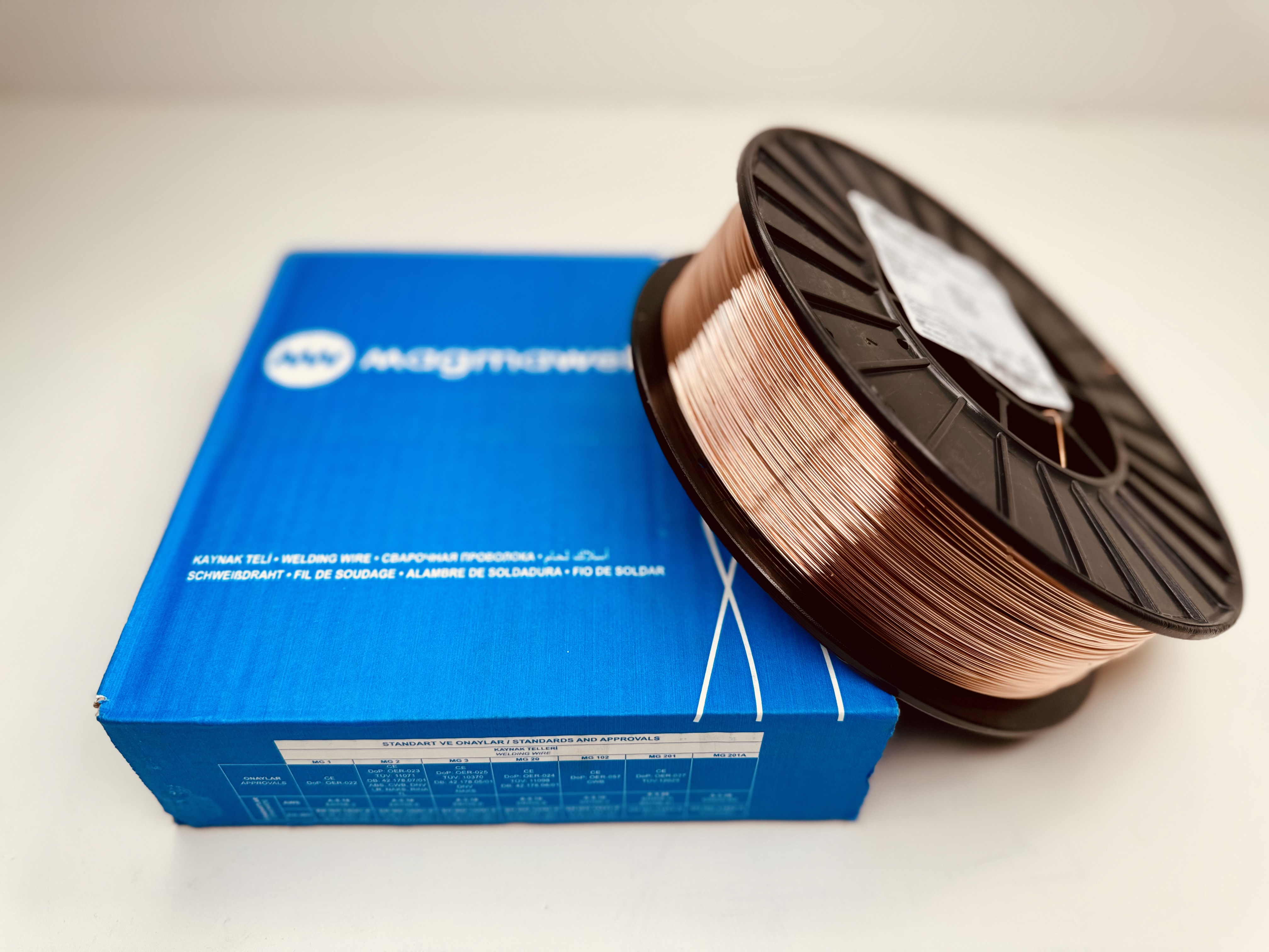 MG 2 MAGMAWELD (D200 RND) 0.80 (mm) - 5 (Kg) (RU) Аналог СВ08ГСА - проволока сплошного сечения 21002BBBMR