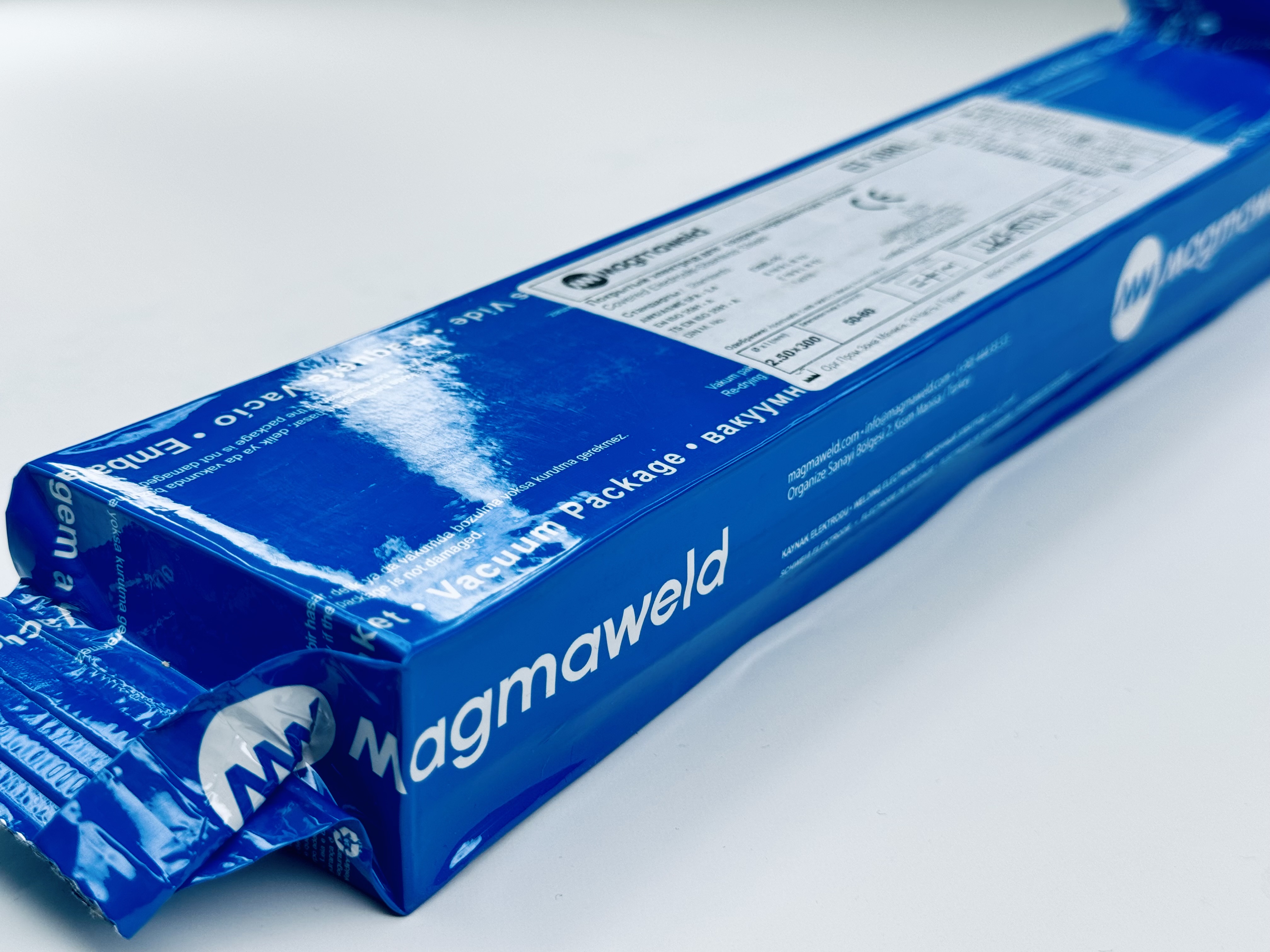 EI 308L MAGMAWELD (VAC) 2,50*300 (mm) - 1,75 (kg) (RU) Электроды для нержавеющих сталей.13003GJFMR