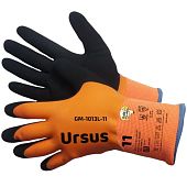 GM-1013L-10 Ursus теплые зим перч из акрила 7G оранж цв с Ultra/Microfoam покр р.11 (XXL) 12/120