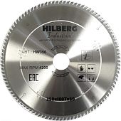 Диск пильный Hilberg Industrial Дерево 350*50*100Т HW356