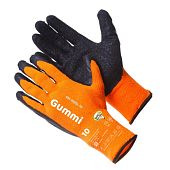 GM-1005L- 10 Gummi теплые зим перч из 70% акрила оранж цв с рефл лат покр р.10 (L) 12/120