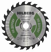 Диск пильный Hilberg Industrial Дерево 250*30*24Т HW250