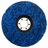 Нетканный обдирочный круг Orientcraft 125x22mm синий	800.02А