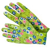 Перчатки нейлоновые садовые Hortus Bellis GM1014-Bellis-9 13 класс с нитриловым покрытием р.9 (L)