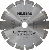 Диск алмазный отрезной 180*22,23 Hilberg Hard Materials Лазер HM104