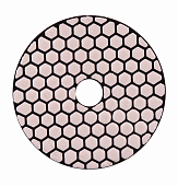 Алмазный гибкий шлифовальный круг "Черепашка" 100 №300 (сухая шлифовка)