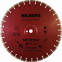 Диск алмазный отрезной 450*25,4 Hilberg Industrial Hard HI810