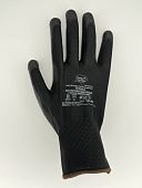 Перчатки нейлоновые GM1001PU-black-10, черные, размер XL, с полиуретановым покрытием, модель 10 TERRA Перчатки нейлоновые GM1001PU-black-10, черные, размер XL, с полиуретановым покрытием, модель 10 TERRA